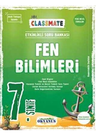 7.sınıf 2024-2025 Fen Bilimleri Soru Bankası Set