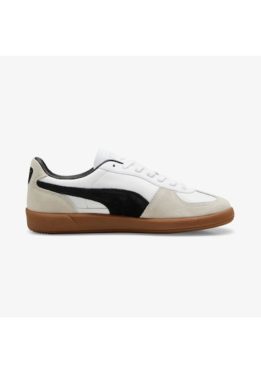 Puma Palermo Unisex Beyaz Sneaker Düz 396464 Beyaz