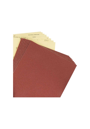 Araç Otomotiv Far Temizle Parlatma İnce Kalın Kum Su Zımpara Kağıt Set 1000-2000-3000 Kum 10 Adet