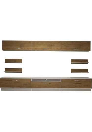 Decoraktiv Trendstyle 8y Mdf Tv Ünitesi Tv Sehpası Beyaz - Pera