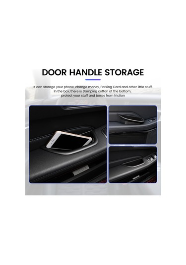 Anjiexun Mercedes Benz 2010-2015 E Sınıfı W212 E200 E260 Kapı Saklama Kutusu