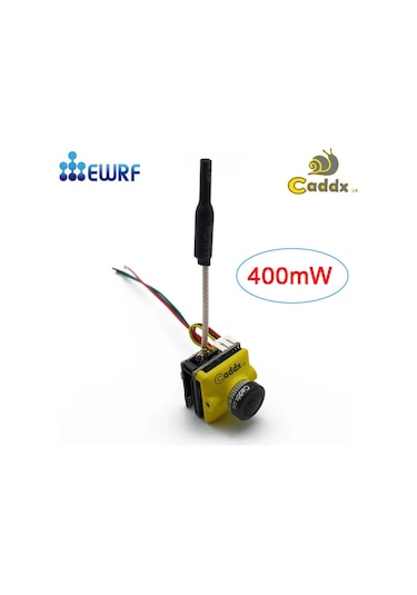 Fpv Kamera Old Black 16to9 5.8g 48ch Fpv verici 25/100/200/400mw