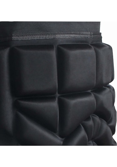 Trendooze Yastıklı Yastıklı Pedi Koruyucu Koruması Koruma Kalça Kalça Çocuk İa Siyah