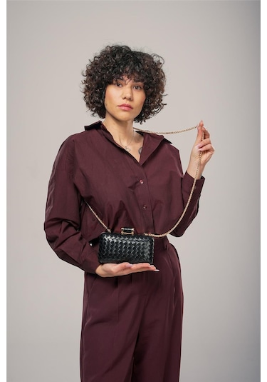 Ççs Kadın 17776 Omuz Askılı El Çantası Siyah