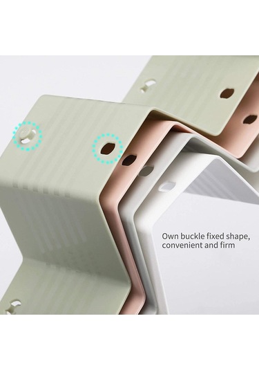 Homyl Petek Dolap Çorap İç Çamaşır Çekmece Bölücü Düzenleyici Gri Gri