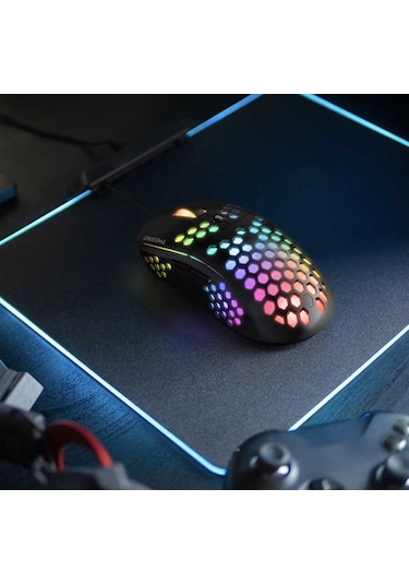Kilifone - Oyuncu Mouse Onikuma Cw903 Rgb Oyuncu Mouse - Siyah - T17474