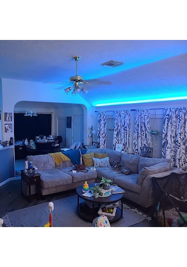 Uzaktan Kumanda Rgb5050 Müzik Sync Esnek 5 V Lamba 44key -15m