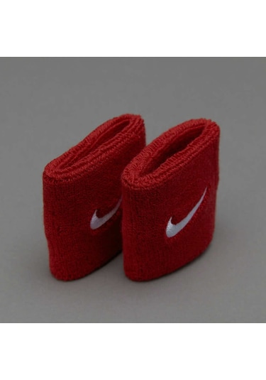 Nike Swoosh Wristbands Havlu El Bilekliği Kırmızı Renk Kırmızı