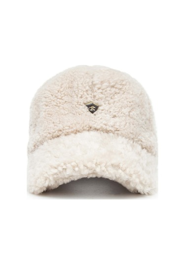 Tamer Tanca Unisex Kürk Bej Şapka 524 Beyzbol Kurk Sapka Bej Kurk Bej