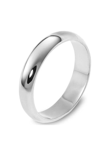 Klasik Alyans 14 Ayar Altın Orta Genişlik Oval 4.50 Gram