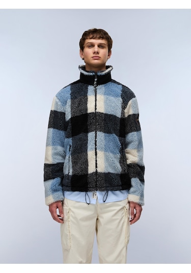 Napapijri T-montepiana Erkek Polar Ceket-30444 Lacivert