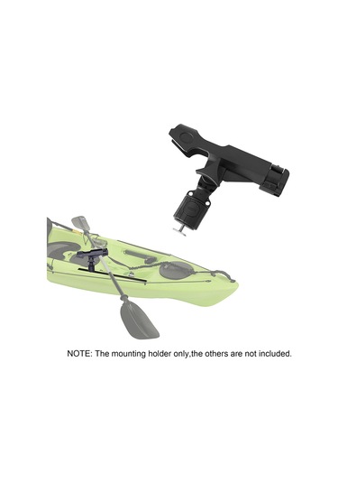 Lemestar Kano Raylı Olta Tutucu - 2 Adet Plastik Malzeme, Sağlam Tutma Fonksiyonu