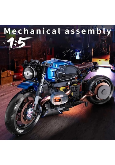 Dj 1991 Parça Retro-modern Blok Motor Modeli Bmw R Nine T Esintili