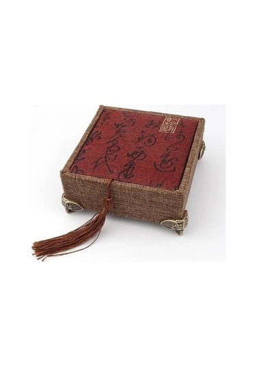 Flybuy Bosphorusboutique Vintage Takı Sandığı, Plastik, 4 Adet, Bronz Bacak, 28x23mm, Antika Dekorasyon -