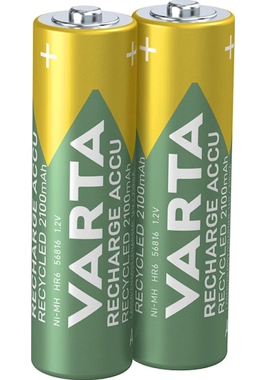 NI-MH 1.2V 2100 MAH HR6 AA ŞARJLI 2Lİ KALEM PİL VARTA