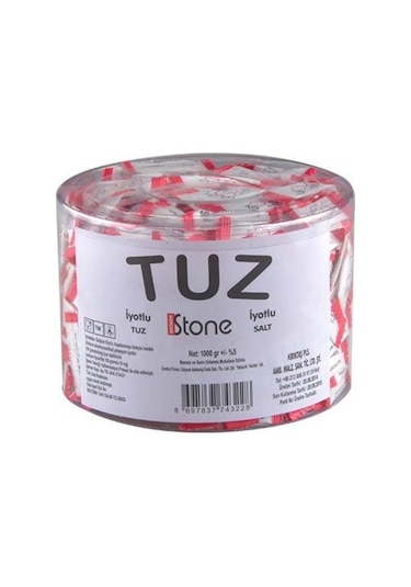 Omnisoft Stone Paketli Kavanoz Tuz 1000 gr