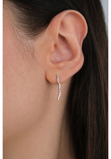 14 Ayar Beyaz Altın Dalagalı Düğün Seti 78