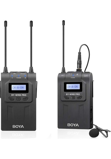 Boya Wm8. Kablosuz Yaka Mikrofonu