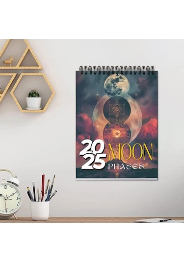 Ay Evreleri Takvimi 2025 12 Aylık Ay Evreleri Duvar Takvimi