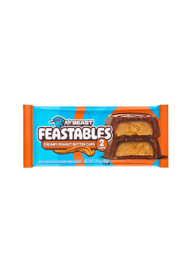 Feastables Mr Beast Creamy Peanut Butter Cups 40g
