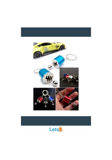 3d Metal Araba Vites Anahtarlık Şık Ve Fonksiyonel Çok Renkli