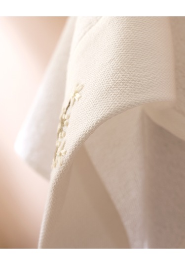 Opal Nakışlı %100 Pamuk 2'li El Havlusu - Beyaz - 30x45 Cm 8684427212257 Beyaz