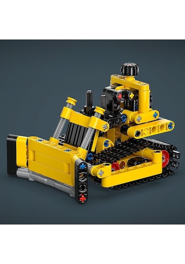 LEGO® Technic Ağır İş Buldozeri 42163 7+ İnşaat Aracı İçeren Yaratıcı Oyuncak Yapım Seti - 195 Parça
