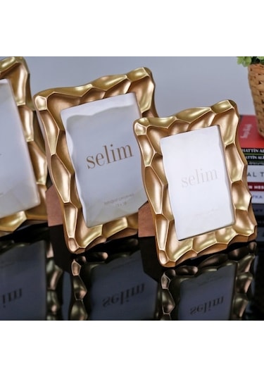 Selim 15 x 20 CM Telles Çerçeve Altın