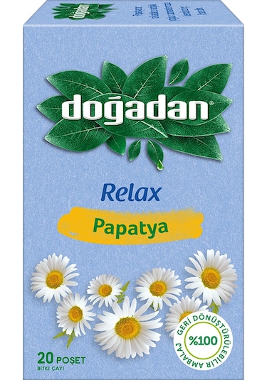 Doğadan Papatya Ve Rezene Bardak Poşet Çay 4 Lü Karma Paket