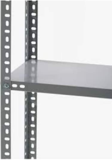 Rafburada 5 Katlı Galvaniz Çelik Raf. Depo, Kiler, Dosya Rafı 43 x 93 x 200 CM Kalınlık 0.70 MM