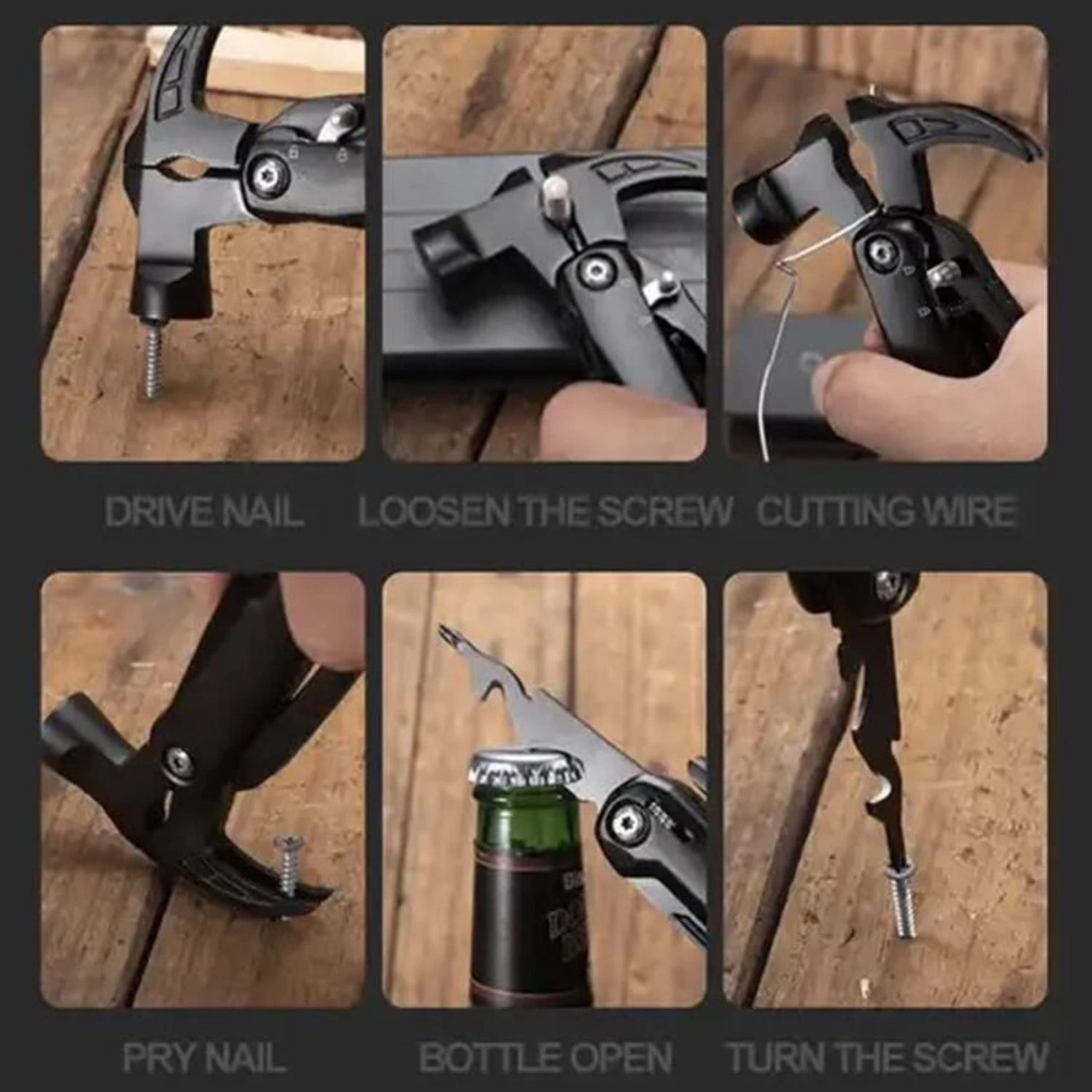 Multi Tool Çekiç - Grand Harvest - Ghk-pl105 Çok Renkli