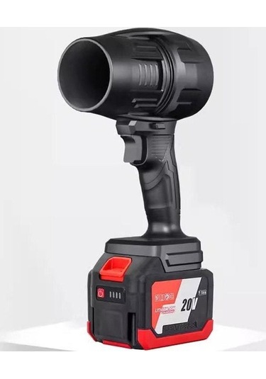 Maiyame Endüstriyel Lityum Pil Turbin Blower - Araç Yıkama, Su/toz/kar Temizleme - Yüksek Güçlu Soğutucu Fan Siyah, Tembel Ünite