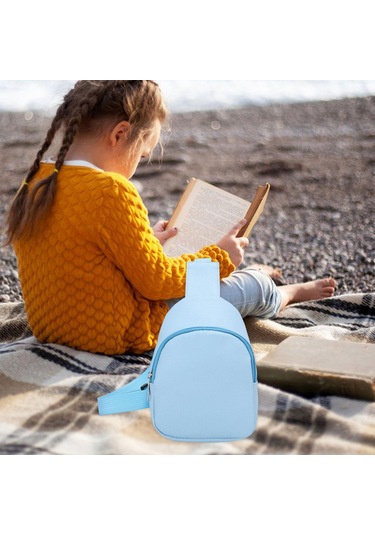 Suntek Çocuklar Için Çapraz Askılı Çanta Sevimli Hediye MAvi
