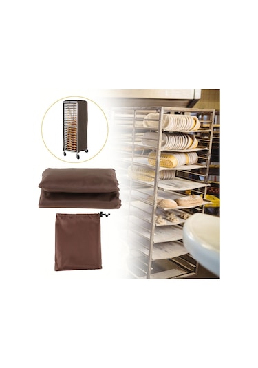 Suntek Ekmek Rafı Kapağı 20 Katmanlı Fırın Tek Raf Kahve