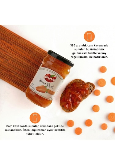 Altunsa Havuç Reçeli 380 G