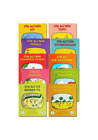 Cin Ali Hikaye Seti 10 Lu