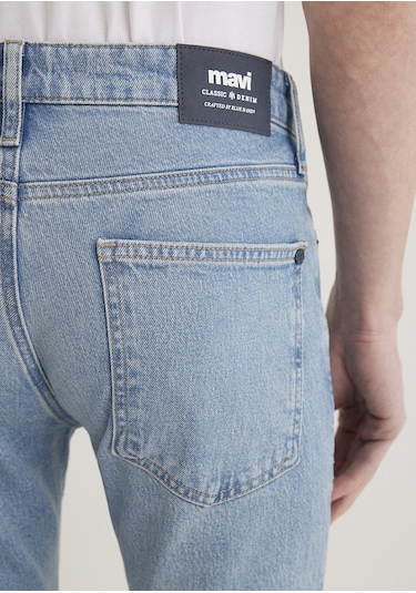 Mavi - James Classic Denim Puslu Açık Mavi Jean Pantolon 0042486407 Mavi