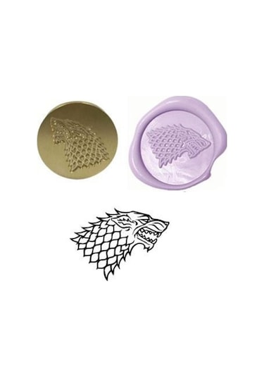 Mektup Damga Mühürü G.O.T Stark + 30 Mühür Mumu + Eritme Kaşığı