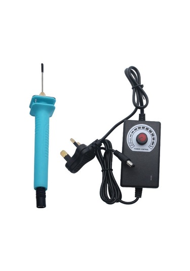 Sones 5cm Kt Köpük Levha Kesme Kalemi Elektrotermal Kesme Bıçağı Termal Eritme Kalemi Aracı İngiltere Fişi