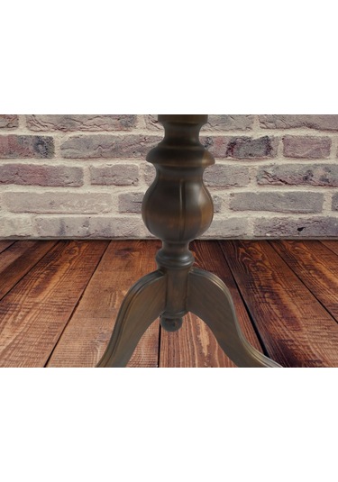 Fiskos Baba Ayak Model Parlak Ihlamur Ağacı Ayak Parlak Ceviz Mer