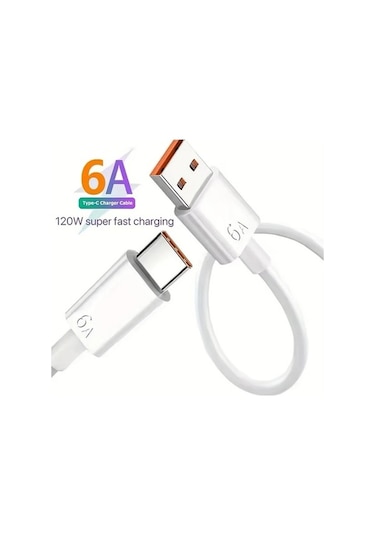 Fastbuy Dream011 120w Hızlı Şarj Kablosu 6a Usb-c 2m Xiaomi Huawei Redmi İçin Uyumlu 3 Adet Surge Flash Charge