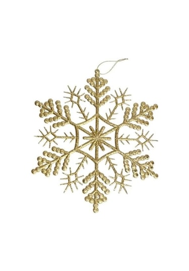 Simli Kar Tanesi Altın 55cm