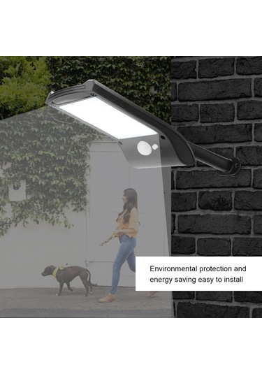 Vkemall 36 Led Güneş Enerjili Duvar Lambası, Otomatik Algılayıcı, Bahçe/çadır Işığı, Ip65 Su Geçirmez, 280lm Parlaklık, Kolay Kurulum