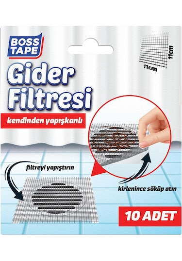 Boss Tape Gider Filtresi 10lu