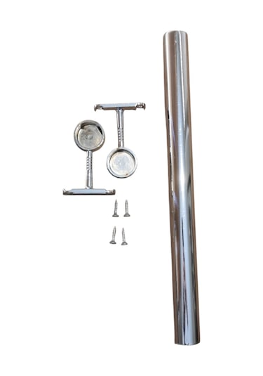 Dolap Içi 40 Cm Yuvarlak Elbise Askı Borusu, Tavan Askı Aparatı Diğer