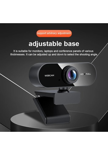 Chuangyinshop A13 1080p Full Hd Web Kamera Mikrofonlu 120 Derece Acı Genis Ağ Konferans
