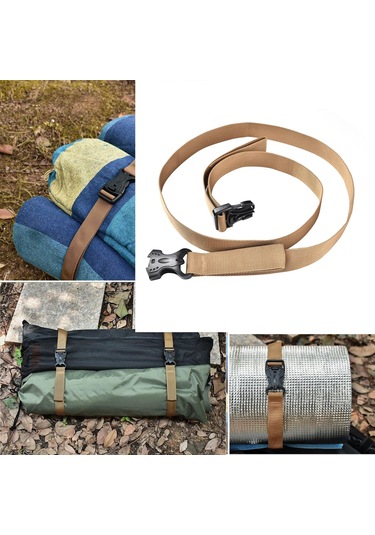 Homyl Seyahat Bagaj Sabitleme Kayışı Ambalaj Kemeri Çantası Haki