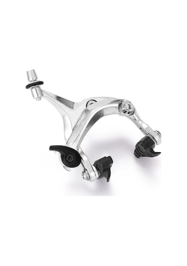 Geeroyoo Yüksek Performanslı Alüminyum Bisiklet Fren Seti - Çift Kollu C Tipi V Fren, Yol Ve Katlanır Bisikletler İçin Gümüş