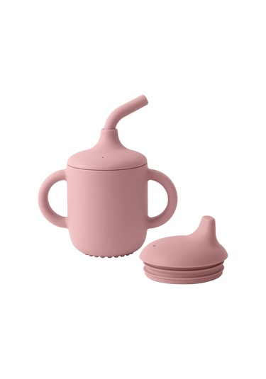 1 Adet Bebek Silikon Silikon Silikon Hasır Fincan Taşınabilir