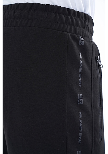 Tommy Life Alfred Siyah Standart Kalıp Erkek Şort - 81244 Siyah